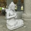  Product image 7 of the product “Seated Dewi Sri, position chakra turning the wheel, about 48cm height ”